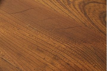 引き出し付きの作業台をリペア&カスタム!脚の貫の取り外し。傷の補修・着色。ワックス仕上げ。(ダイニングテーブル)