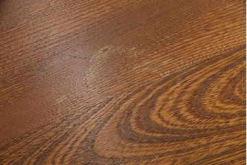 引き出し付きの作業台をリペア&カスタム!脚の貫の取り外し。傷の補修・着色。ワックス仕上げ。(ダイニングテーブル)