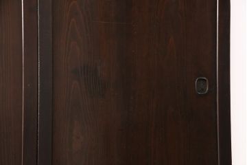 明治期の板戸4枚をリペア&カスタム!それぞれ設置場所に合わせてリサイズ。平型戸車、引き手を取り付け。(引き戸、建具)