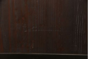 明治期の板戸4枚をリペア&カスタム!それぞれ設置場所に合わせてリサイズ。平型戸車、引き手を取り付け。(引き戸、建具)