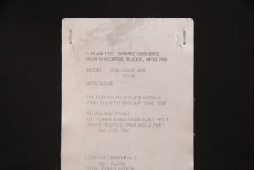 G-PLANのチェア4脚をリペア&カスタム!指定の生地で座面の張り替え。木部は現状に近しい色味に着色し仕上げ。(ダイニングチェア、椅子)