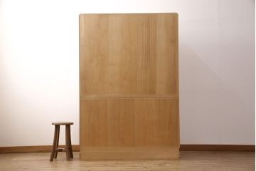 加茂総桐箪笥の見た目を変えずに綺麗にリペア!高品質リペアを施し、木地色仕上げ。(総桐たんす、衣装箪笥、着物箪笥、和タンス)