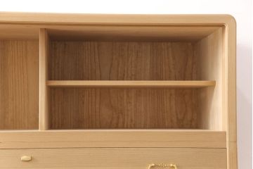 桐箪笥の見た目を変えずに綺麗にリペア!木地色・蜜蝋ワックス仕上げ。(収納箪笥、整理箪笥、衣装箪笥、和タンス、桐たんす)