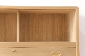 桐箪笥の見た目を変えずに綺麗にリペア!木地色・蜜蝋ワックス仕上げ。(収納箪笥、整理箪笥、衣装箪笥、和タンス、桐たんす)