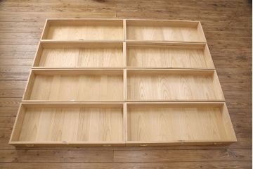 桐箪笥の見た目を変えずに綺麗にリペア!木地色・蜜蝋ワックス仕上げ。(収納箪笥、整理箪笥、衣装箪笥、和タンス、桐たんす)