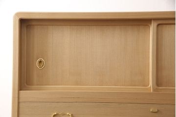 桐箪笥の見た目を変えずに綺麗にリペア!木地色・蜜蝋ワックス仕上げ。(収納箪笥、整理箪笥、衣装箪笥、和タンス、桐たんす)