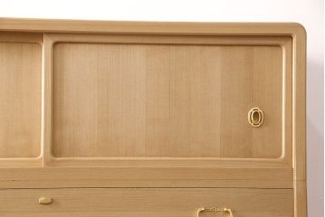 桐箪笥の見た目を変えずに綺麗にリペア!木地色・蜜蝋ワックス仕上げ。(収納箪笥、整理箪笥、衣装箪笥、和タンス、桐たんす)