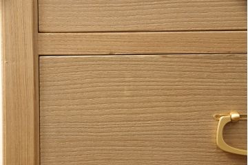 桐箪笥の見た目を変えずに綺麗にリペア!木地色・蜜蝋ワックス仕上げ。(収納箪笥、整理箪笥、衣装箪笥、和タンス、桐たんす)