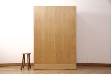 桐箪笥の見た目を変えずに綺麗にリペア!木地色・蜜蝋ワックス仕上げ。(収納箪笥、整理箪笥、衣装箪笥、和タンス、桐たんす)