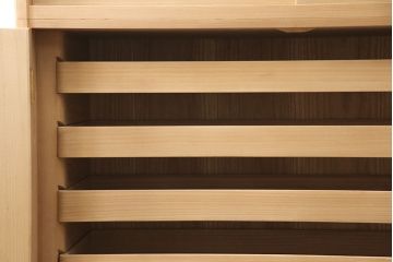 桐箪笥の見た目を変えずに綺麗にリペア!木地色・蜜蝋ワックス仕上げ。(収納箪笥、整理箪笥、衣装箪笥、和タンス、着物箪笥、桐たんす)