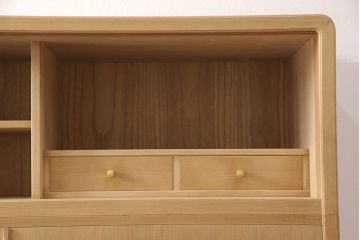 桐箪笥の見た目を変えずに綺麗にリペア!木地色・蜜蝋ワックス仕上げ。(収納箪笥、整理箪笥、衣装箪笥、和タンス、着物箪笥、桐たんす)