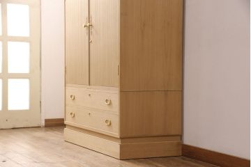 桐箪笥の見た目を変えずに綺麗にリペア!木地色・蜜蝋ワックス仕上げ。(収納箪笥、整理箪笥、衣装箪笥、和タンス、着物箪笥、桐たんす)