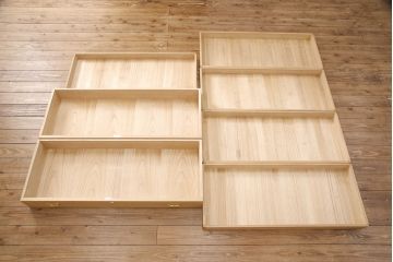 桐箪笥の見た目を変えずに綺麗にリペア!木地色・蜜蝋ワックス仕上げ。(収納箪笥、整理箪笥、衣装箪笥、和タンス、着物箪笥、桐たんす)