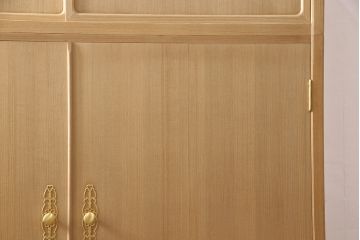 桐箪笥の見た目を変えずに綺麗にリペア!木地色・蜜蝋ワックス仕上げ。(収納箪笥、整理箪笥、衣装箪笥、和タンス、着物箪笥、桐たんす)