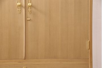 桐箪笥の見た目を変えずに綺麗にリペア!木地色・蜜蝋ワックス仕上げ。(収納箪笥、整理箪笥、衣装箪笥、和タンス、着物箪笥、桐たんす)