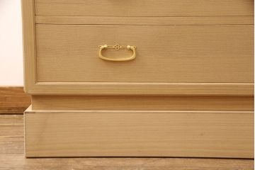 桐箪笥の見た目を変えずに綺麗にリペア!木地色・蜜蝋ワックス仕上げ。(収納箪笥、整理箪笥、衣装箪笥、和タンス、着物箪笥、桐たんす)