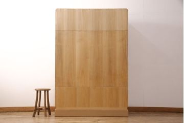 桐箪笥の見た目を変えずに綺麗にリペア!木地色・蜜蝋ワックス仕上げ。(収納箪笥、整理箪笥、衣装箪笥、和タンス、着物箪笥、桐たんす)