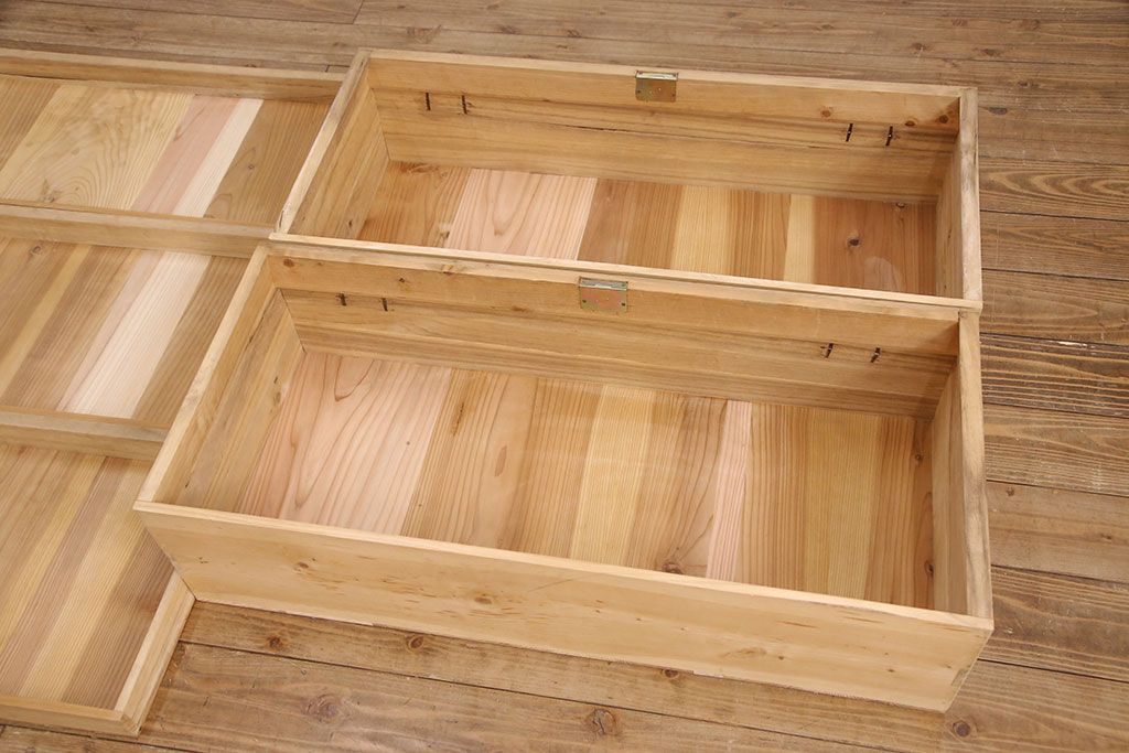 桐箪笥の見た目を変えずに綺麗にリペア!房の交換。木地色・蜜蝋ワックス仕上げ。(収納箪笥、整理箪笥、衣装箪笥、着物箪笥、和タンス、桐たんす)