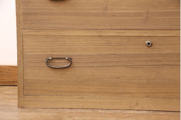 桐箪笥の見た目を変えずに綺麗にリペア!房の交換。木地色・蜜蝋ワックス仕上げ。(収納箪笥、整理箪笥、衣装箪笥、着物箪笥、和タンス、桐たんす)