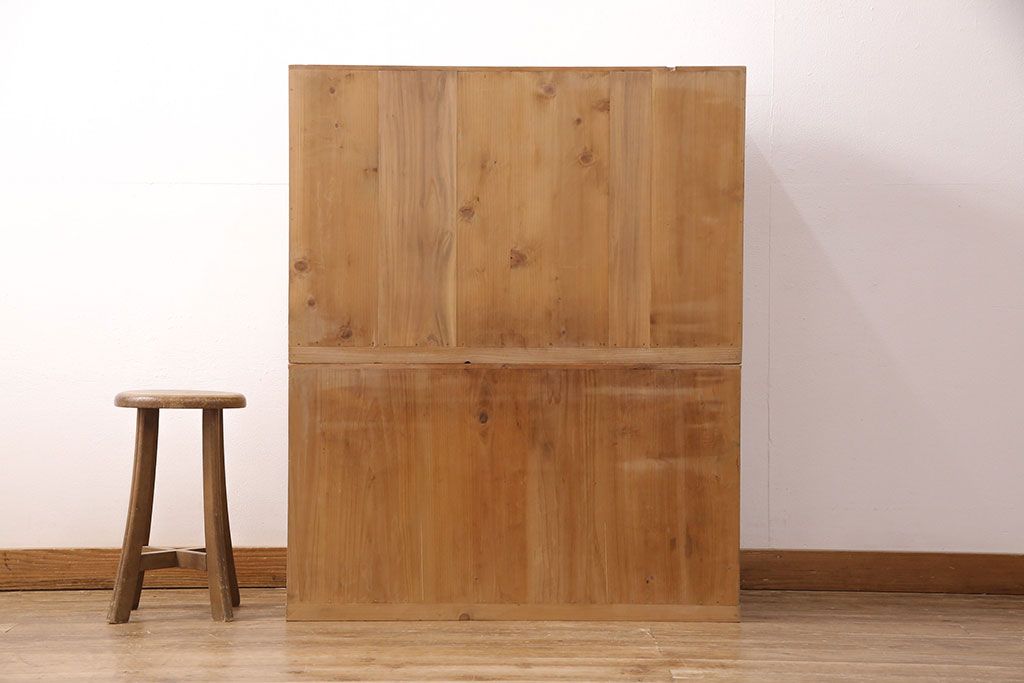 桐箪笥の見た目を変えずに綺麗にリペア!房の交換。木地色・蜜蝋ワックス仕上げ。(収納箪笥、整理箪笥、衣装箪笥、着物箪笥、和タンス、桐たんす)