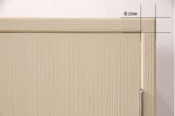 総桐箪笥をリペア&カスタム!三段重ねから中・下段のみの仕様に変更。中段上部の金具を取り外し、穴埋め加工。砥粉仕上げ。(衣装箪笥、着物箪笥、和タンス、桐たんす)