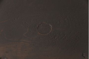 明治大正期の木製戸棚をリペア&カスタム!取り外し可能な棚板を新たに作成し、2段から3段の仕様へ変更。1トーン落ち着いた色味に着色し仕上げ。(収納棚、キャビネット)