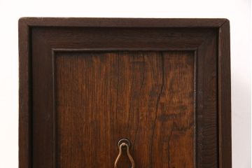 小物収納箱の見た目を変えずに綺麗にリペア!1トーン落ち着いた色味に着色し仕上げ。(書棚、本箱、小引き出し、収納棚)