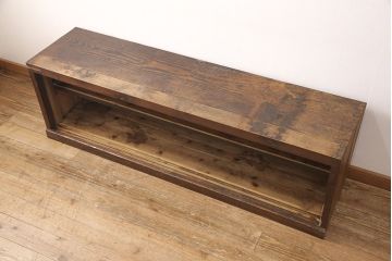 ローボードの見た目を変えずに綺麗にリペア!クリアワックス仕上げ。(テレビ台、テレビボード、収納棚)