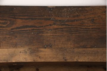 ローボードの見た目を変えずに綺麗にリペア!クリアワックス仕上げ。(テレビ台、テレビボード、収納棚)