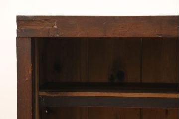 ローボードの見た目を変えずに綺麗にリペア!クリアワックス仕上げ。(テレビ台、テレビボード、収納棚)