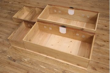 明治期の時代箪笥をリペア&カスタム!天板を取り付け、現状に近しい色味に着色し仕上げ。(和箪笥、和たんす、収納棚、戸棚、ローボード、テレビ台)