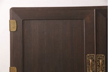 桐箪笥をリペア&カスタム!房を取り外し、ブラウン系の着色をし仕上げ。(衣装箪笥、着物箪笥、和タンス、桐たんす)
