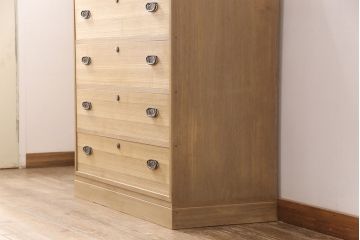 総桐箪笥の見た目を変えずに綺麗にリペア!木地色仕上げ。(桐たんす、和タンス、洋服タンス、衣装箪笥)