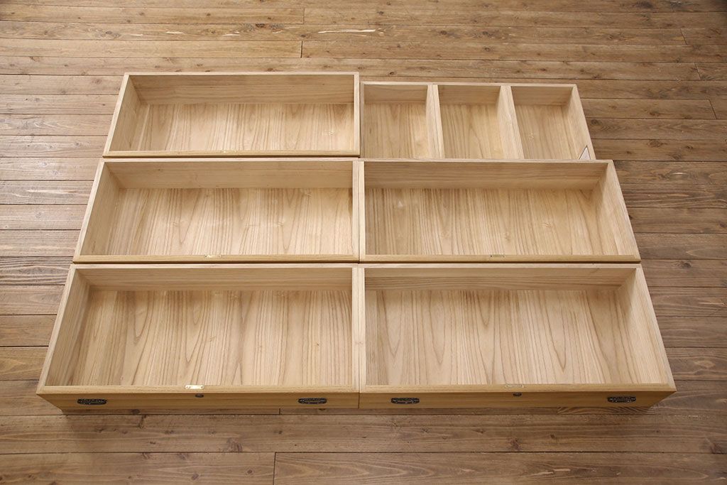 総桐箪笥の見た目を変えずに綺麗にリペア!木地色仕上げ。(桐たんす、和タンス、洋服タンス、衣装箪笥)