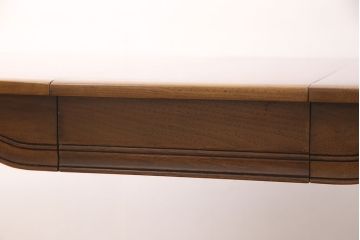 DREXEL HERITAGEのダイニングテーブルをリペア&カスタム!脚をカットし、ご希望の高さにリサイズ。現状の色味に合わせて仕上げ。(エクステンションテーブル、4人掛け、6人掛け、食卓)