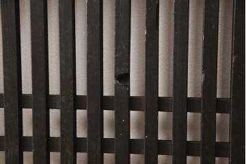 帯戸4枚をリペア&カスタム!設置場所に合わせて幅をリサイズ。Vレール用戸車加工。(引き戸、板戸、建具)