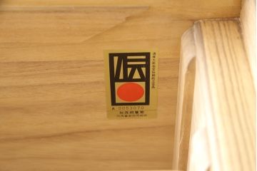 加茂総桐箪笥の見た目を変えずに綺麗にリペア!木地色仕上げ。(桐たんす、和タンス、衣装箪笥、着物箪笥、整理箪笥)