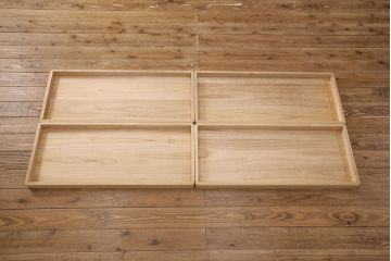 加茂総桐箪笥の見た目を変えずに綺麗にリペア!木地色仕上げ。(桐たんす、和タンス、衣装箪笥、着物箪笥、整理箪笥)