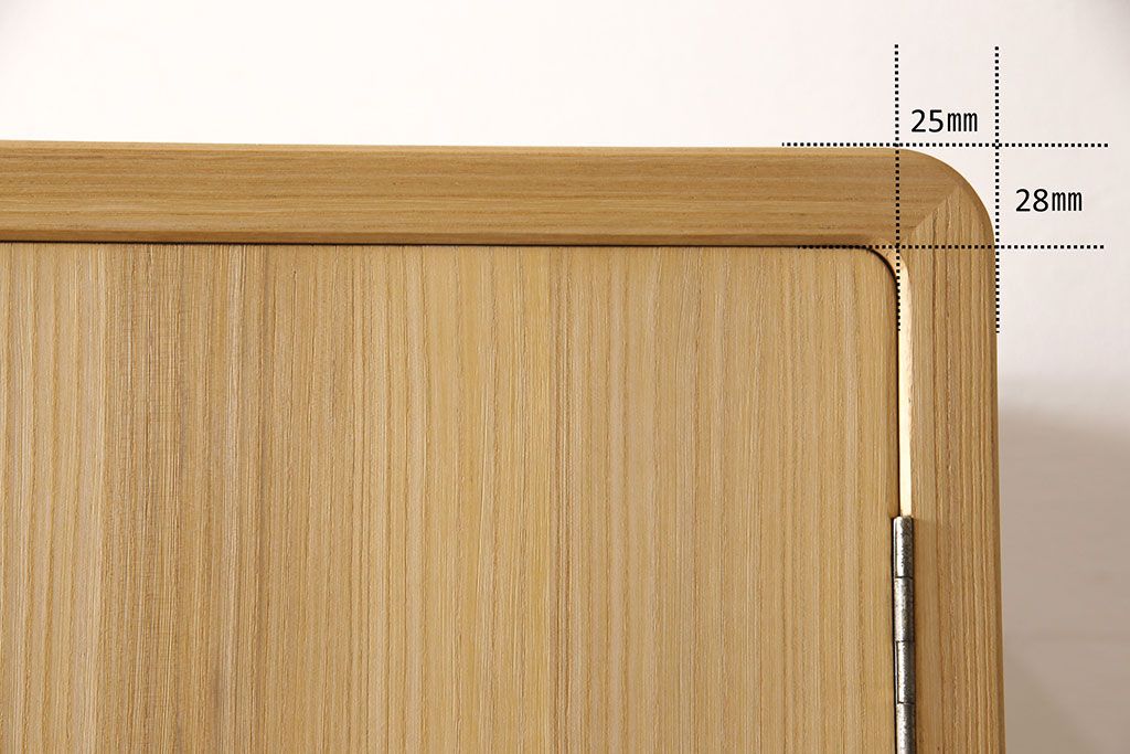 加茂総桐箪笥の見た目を変えずに綺麗にリペア!木地色仕上げ。(桐たんす、和タンス、衣装箪笥、着物箪笥、整理箪笥)