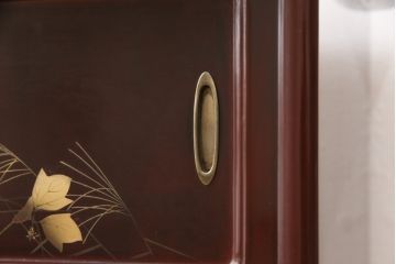 小箪笥をリペア&カスタム!木製脚を取り付け、背面に配線用穴あけ加工。(和タンス、収納棚、戸棚、サイドボード、引き出し4杯)