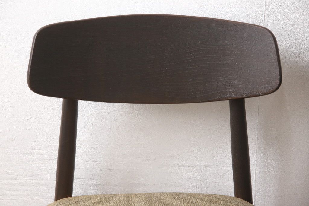 北欧ヴィンテージのダイニングチェア2脚の見た目を変えずに綺麗にリペア!(椅子、イス、ビンテージ)