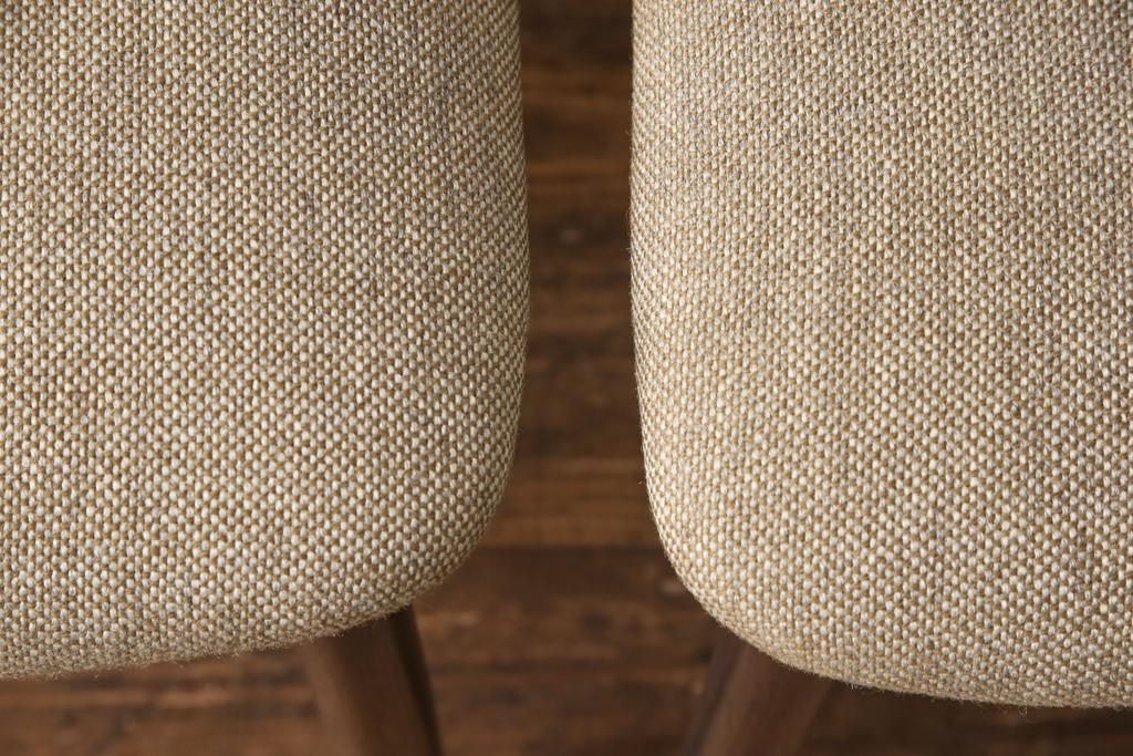 北欧ヴィンテージのダイニングチェア2脚の見た目を変えずに綺麗にリペア!(椅子、イス、ビンテージ)