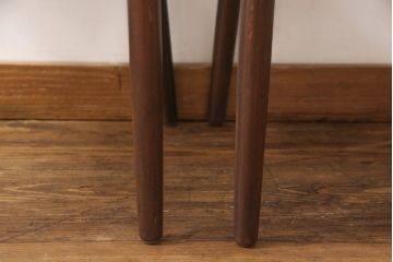 北欧ヴィンテージのダイニングチェア2脚の見た目を変えずに綺麗にリペア!(椅子、イス、ビンテージ)