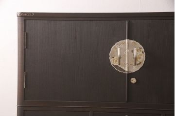 加茂桐箪笥をリペア&カスタム!高品質リペアを施し、落ち着いた茶色に着色。(総桐たんす、和タンス、衣装箪笥、着物箪笥)