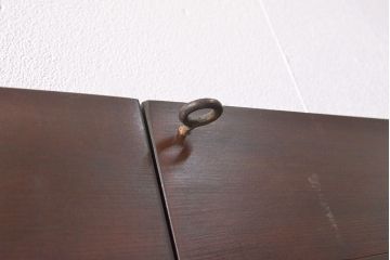 両開き扉をリペア&カスタム!リサイズし、蝶番を取り付け。三方枠を製作。(建具、ガラス扉)