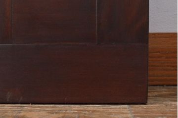 両開き扉をリペア&カスタム!リサイズし、蝶番を取り付け。三方枠を製作。(建具、ガラス扉)