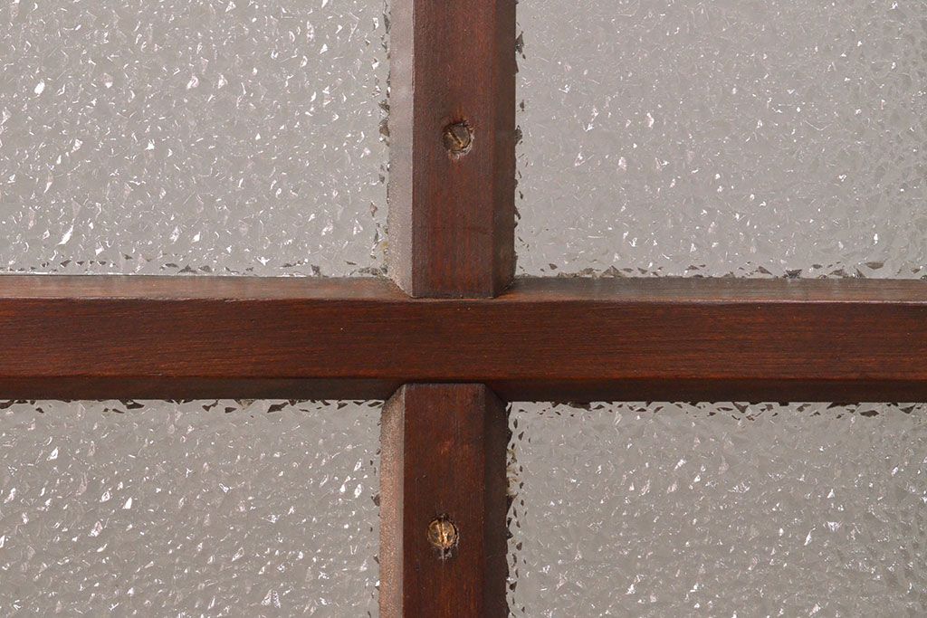 両開き扉をリペア&カスタム!リサイズし、蝶番を取り付け。三方枠を製作。(建具、ガラス扉)