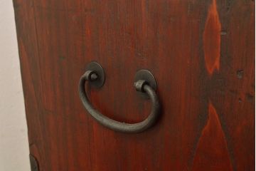 アンティーク庄内箪笥をリペア&カスタム!木製脚を取り付け。(引き出し、チェスト、時代箪笥)