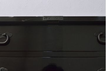 アンティーク庄内箪笥をリペア&カスタム!木製脚を取り付け。(引き出し、チェスト、時代箪笥)