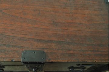 アンティーク庄内箪笥をリペア&カスタム!木製脚を取り付け。(引き出し、チェスト、時代箪笥)